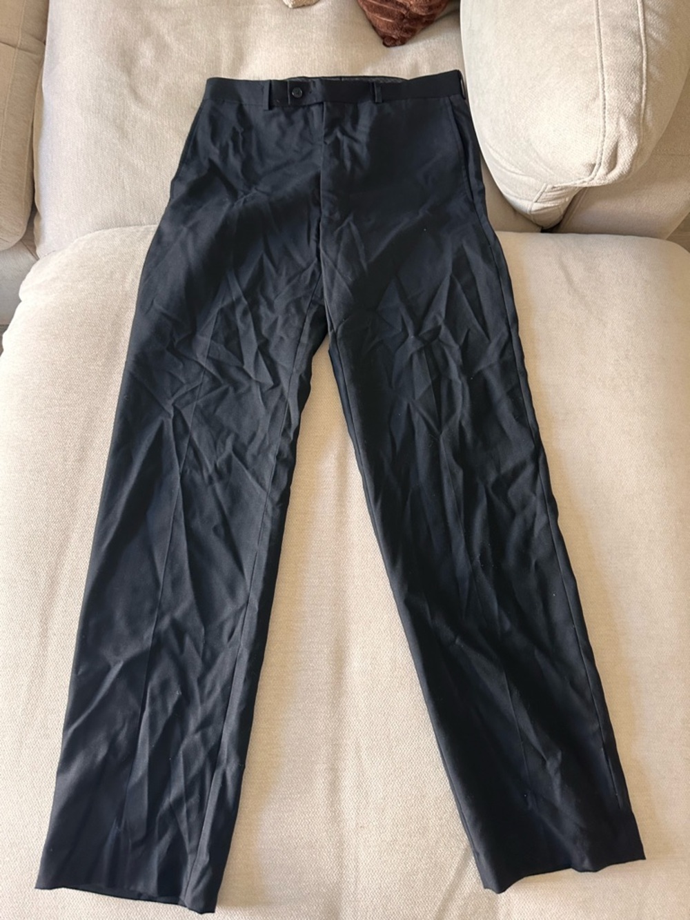 Calvin Klein Black Men's Dress Trousers